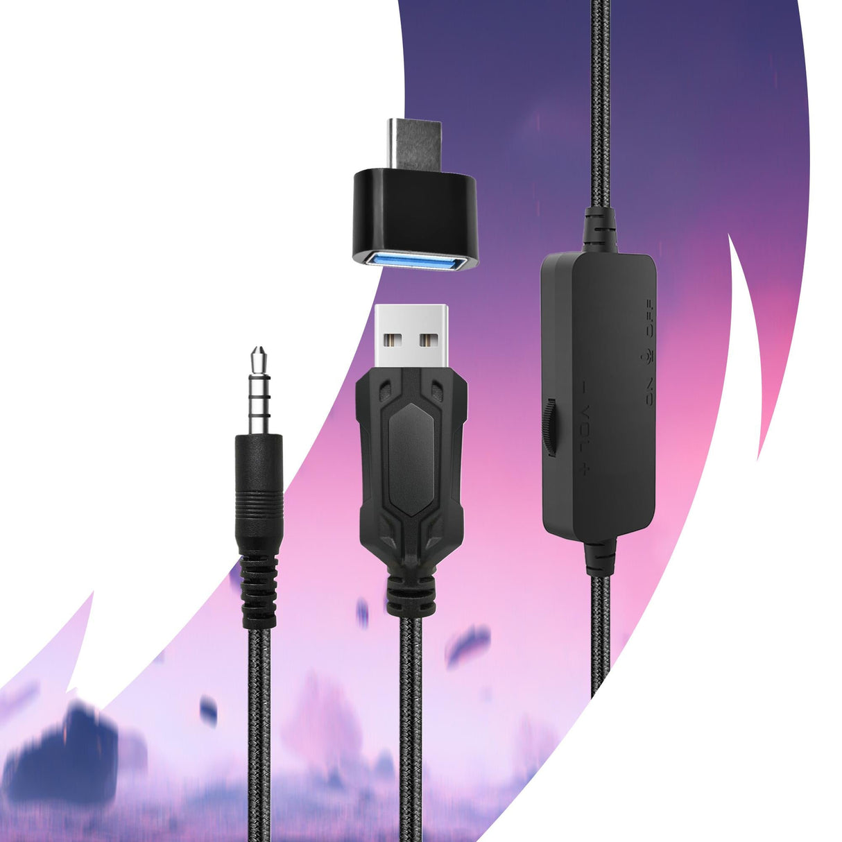 Oniverse Gaming Headset Nebula - Abysse Blue Geekd