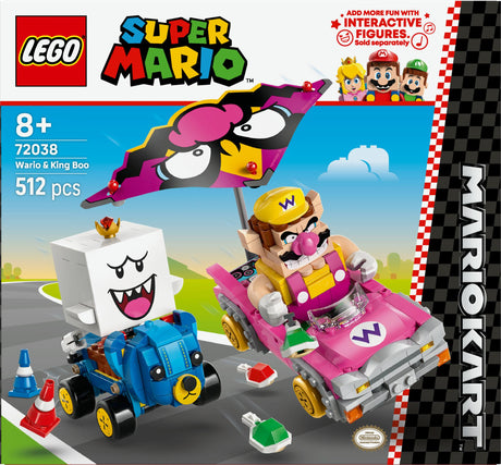 LEGO - Super Mario - Mario Kart™ – Wario & King Boo (72038) LEGO