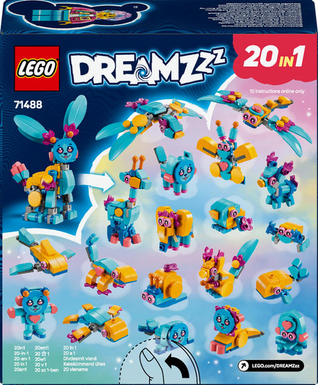 LEGO 71488 DREAMZzz Bunchu's Creative Animal Adventures LEGO