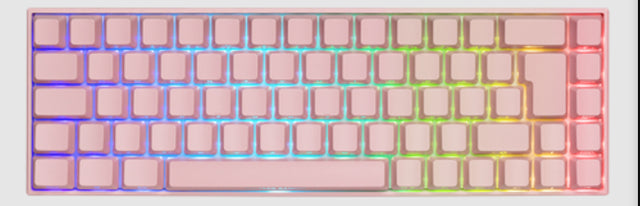 DELTACO GAMING PK95 Tastatur Mekanisk RGB Trådløs Kabling Nordisk Deltaco