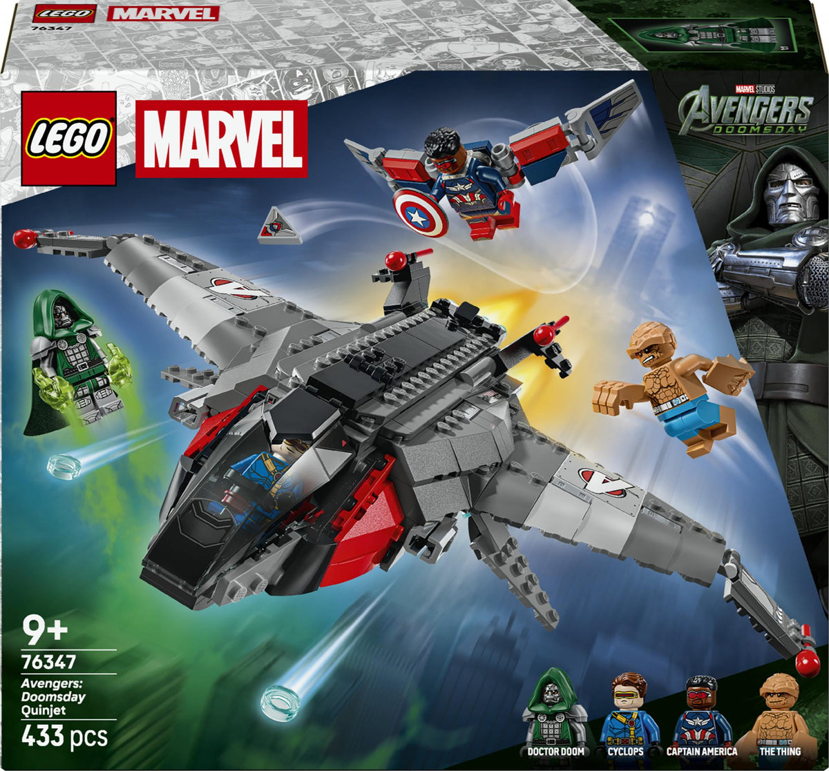 LEGO - Super Heroes - Avengers: Doomsday Quinjet (76347) LEGO
