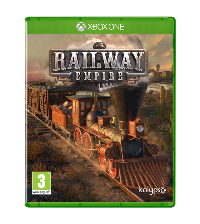 Railway Empire – Xbox One – spilomslag