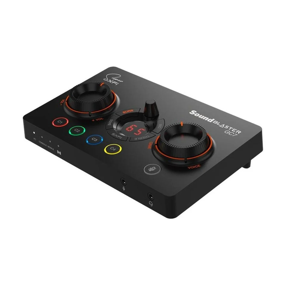 Creative – Sound Blaster GC7 Gaming-USB-Soundkarte der nächsten Generation