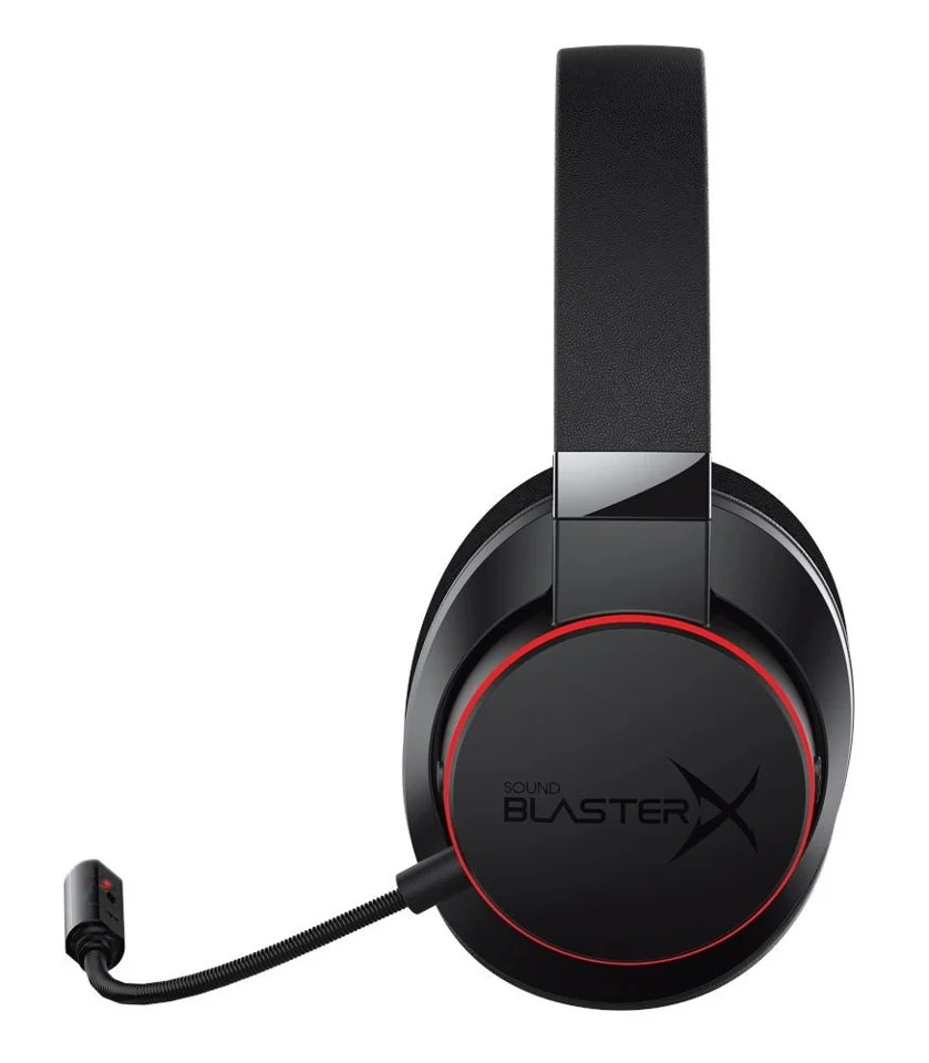 Creative - Sound BlasterX H6 USB-Gaming-Headset Schwarz