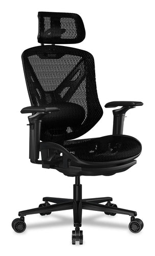 COUGAR Speeder, Mesh, sort gamingstol – produktdetalje