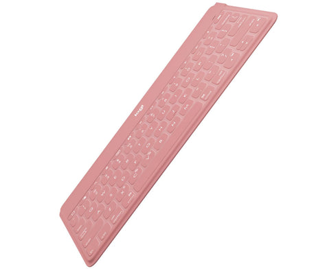 Logitech - Keys-To-Go - Pink (Nordic)