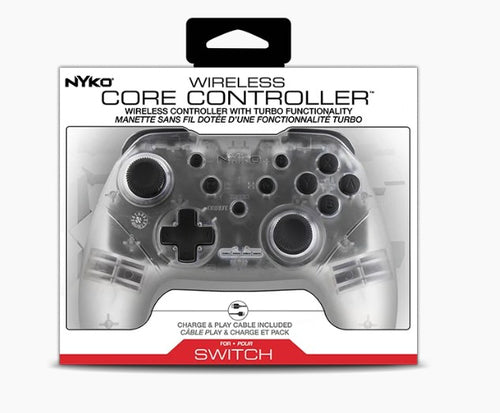 Nyko Wireless Core Controller til Nintendo Switch – Clear – produktbillede 8