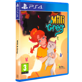 Milli and Greg – PlayStation 4 – spilomslag