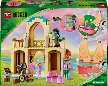 LEGO 75681 Wicked Glinda, Elphaba and Nessarose at Shiz University, construction toy LEGO