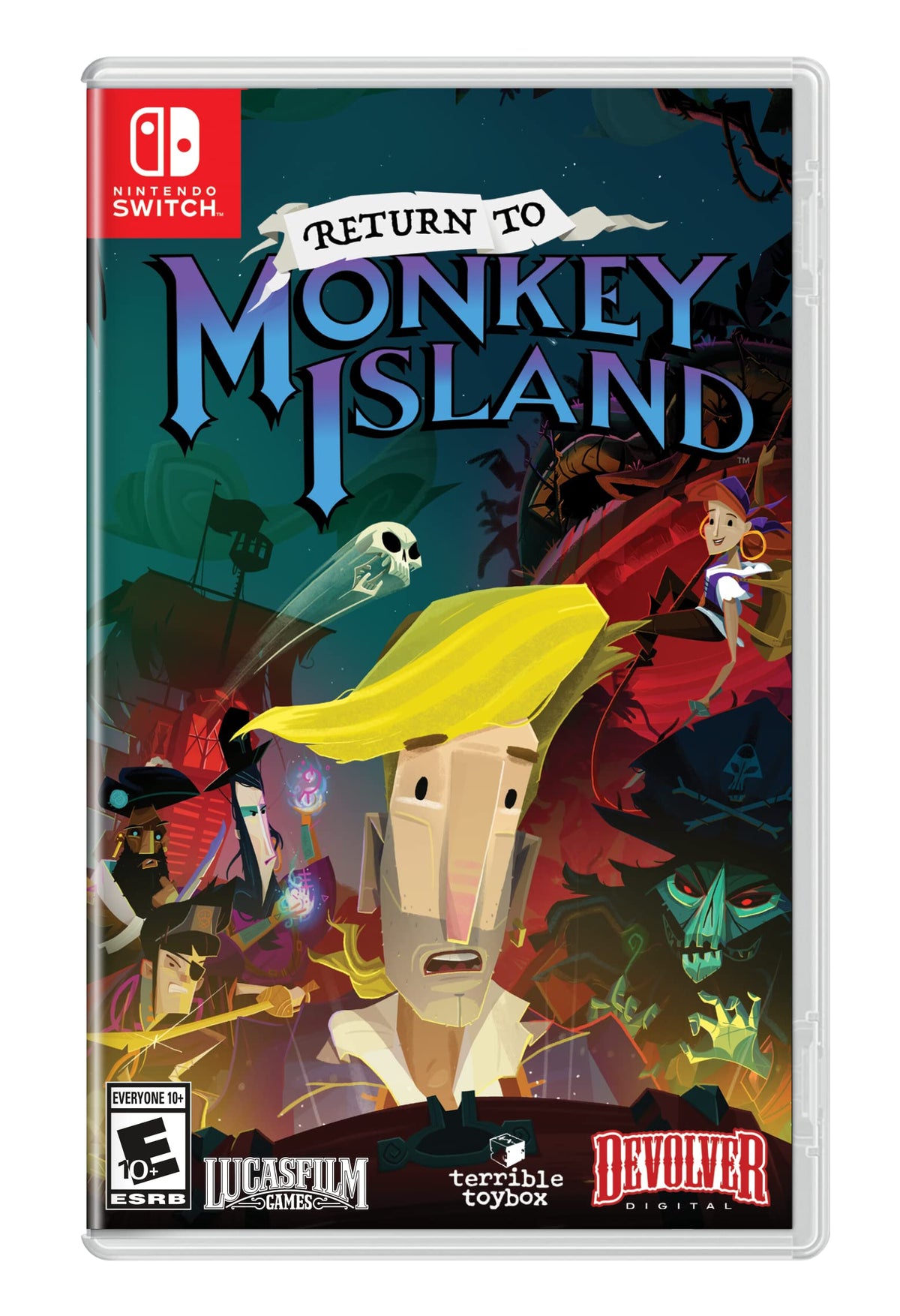 Return to Monkey Island  (Limited Run) ( Import ) – omslag til Nintendo Switch