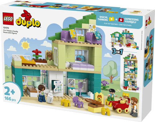 LEGO - DUPLO Town - 3-in-1 Modern Family House with Figures (10470) Lego