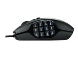 Logitech Gaming Mouse G600 MMO Laserkabel Schwarz