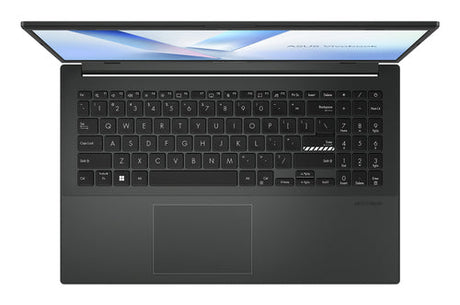 ASUS Vivobook Go 15 E1504FA-BQ2909 – tastatur og arbejdsflade set ovenfra