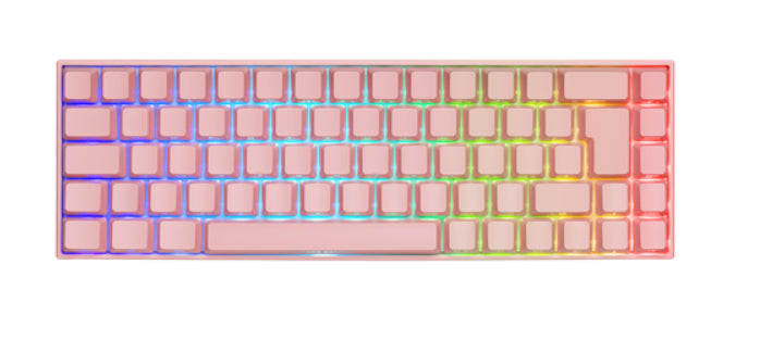 DELTACO GAMING PK95R Tastatur Mekanisk RGB Trådløs Kabling Nordisk Deltaco