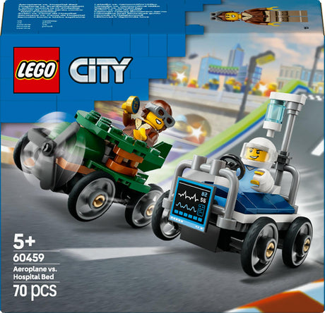 LEGO 60459 City Airplane vs. Hospital Bed LEGO