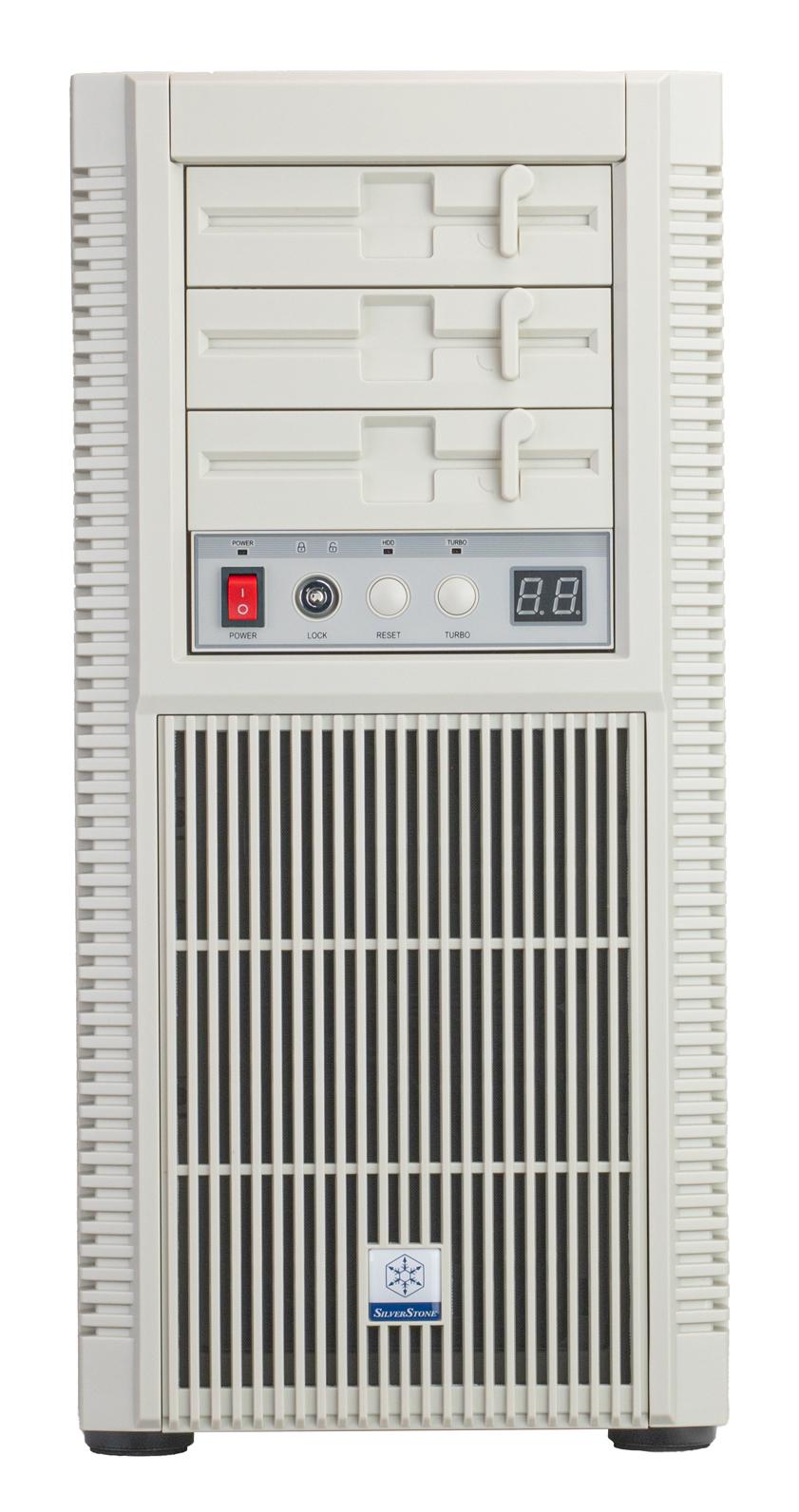 Silverstone FLP02 Retro-inspired tower chassis