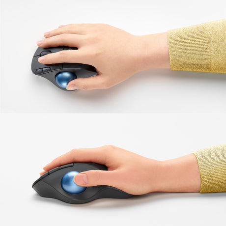 Logitech - ERGO M575 - Graphite - 2.4GHZ/BT