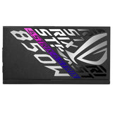ASUS ROG Strix 850W Platinum – sidepanel med ROG Strix-logo