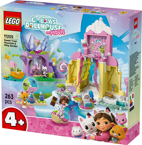LEGO - Gabby's Dollhouse - Sweet Treat Mountain & Kitty Garden (11205) LEGO