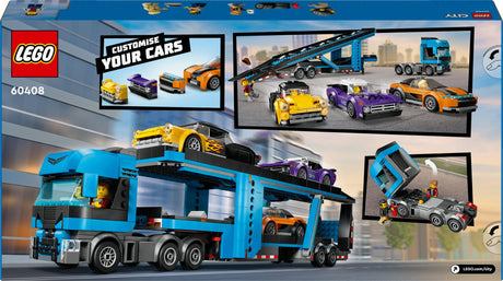 LEGO 60408 City Car Transporter with Sports Car LEGO