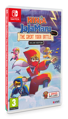 Ninja JaJaMaru: The Great Yokai Battle + Hell (Deluxe Edition) – Nintendo Switch
