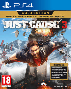 Just Cause 3 - Gold Edition – PlayStation 4 – spilcover