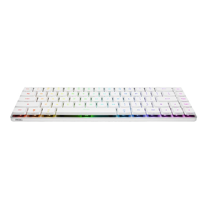 ASUS ROG FALCHION RX Low Profile 65% compact wireless gaming keyboard with RX Red Linear switches ASUS