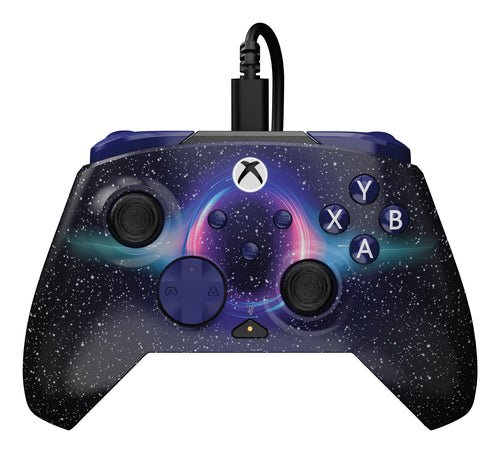 Turtle Beach Rematch Advanced Dark Cosmos – Xbox/PC – Front og kabel