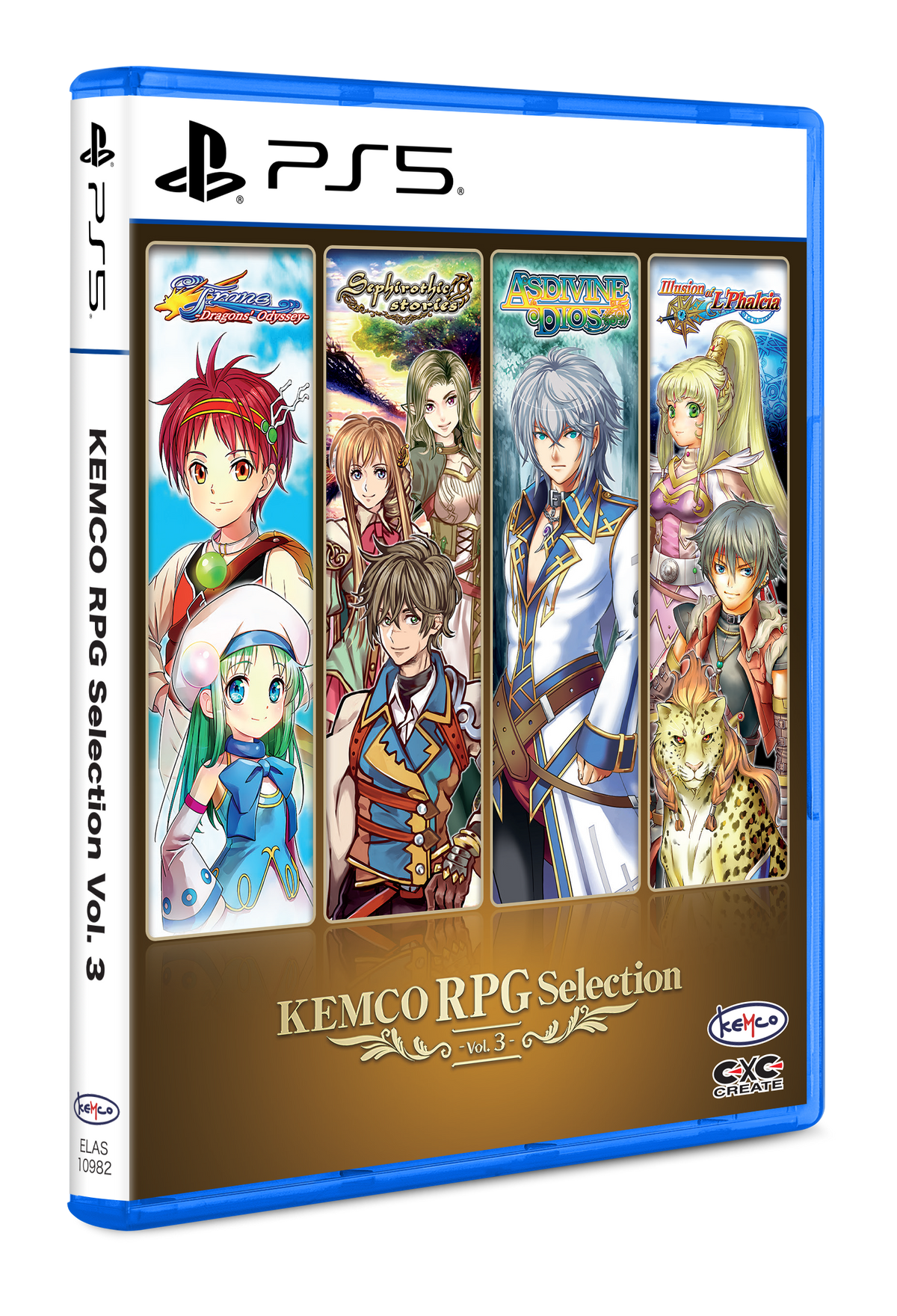 Kemco RPG Selection Vol.3 (Import) – PlayStation 5 – spilomslag
