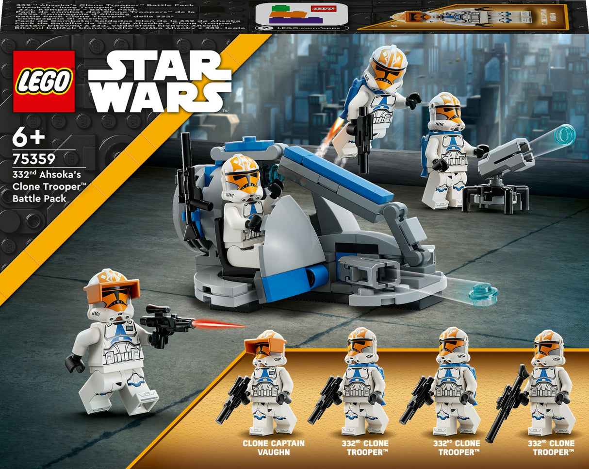 LEGO Star Wars - 332nd Ahsoka's Clone Trooper™ Battle Pack (75359) LEGO