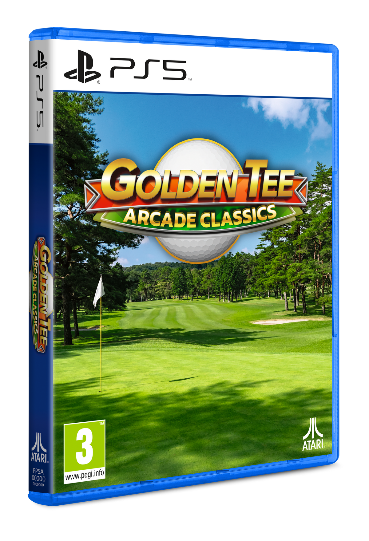 Golden Tee Arcade Classics – PlayStation 5 – spilomslag