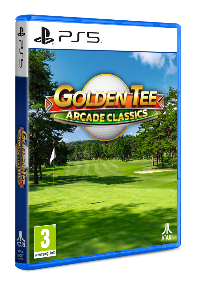 Golden Tee Arcade Classics – PlayStation 5 – spilomslag