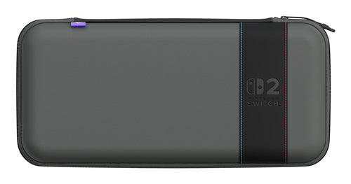 Turtle Beach PlayTrek 2-in-1 – Switch 2-rejsetaske – Sort – aftageligt etui forfra