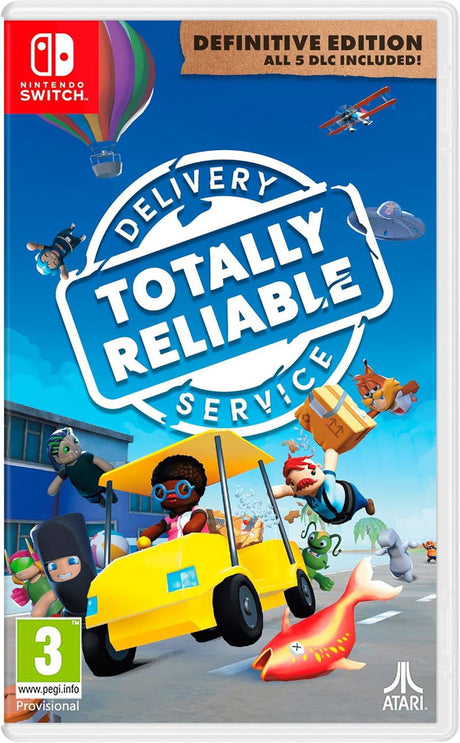 Totally Reliable Delivery Service Definitive Edition – Nintendo Switch – spilomslag