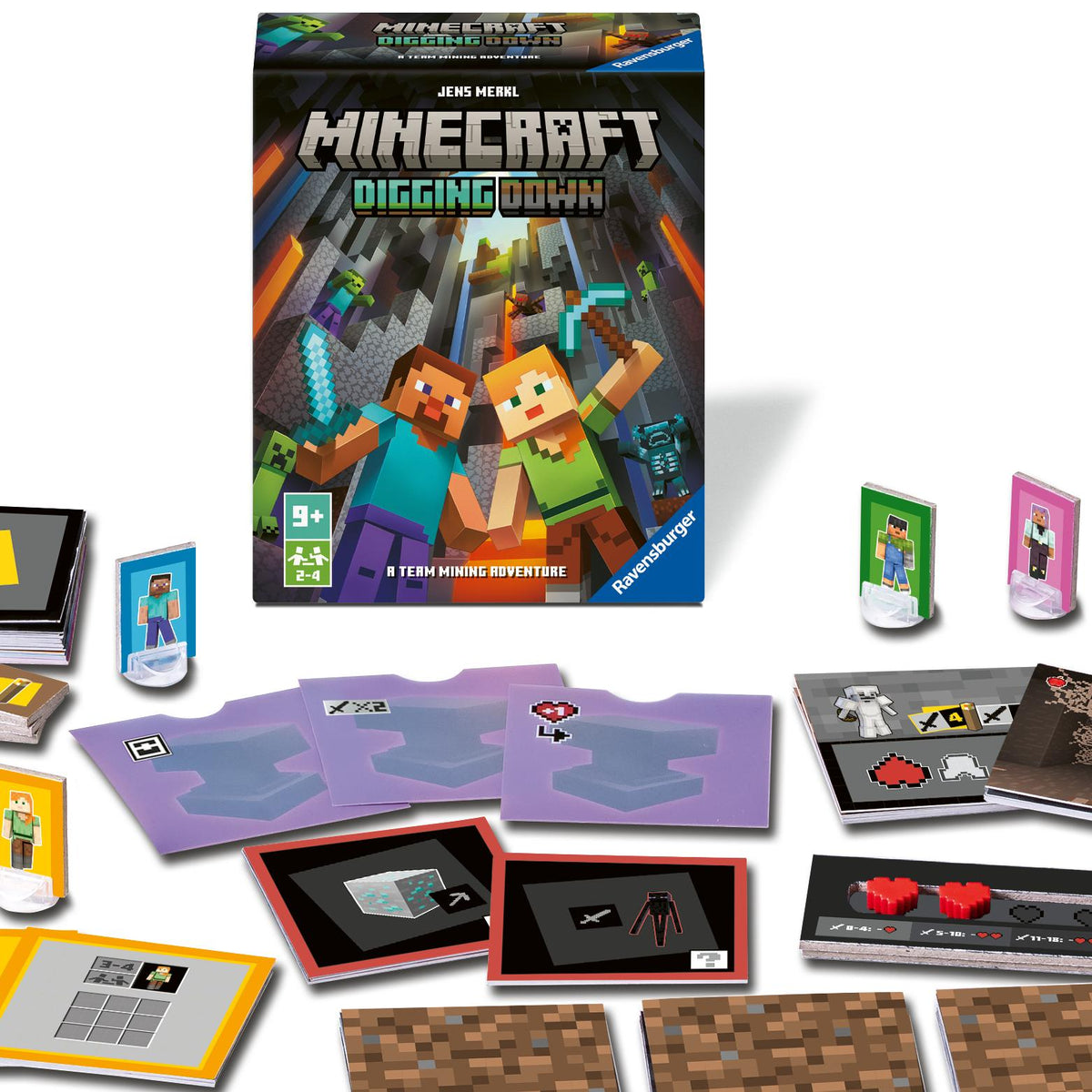Ravensburger - Minecraft Digging Down (10825101) Ravensburger