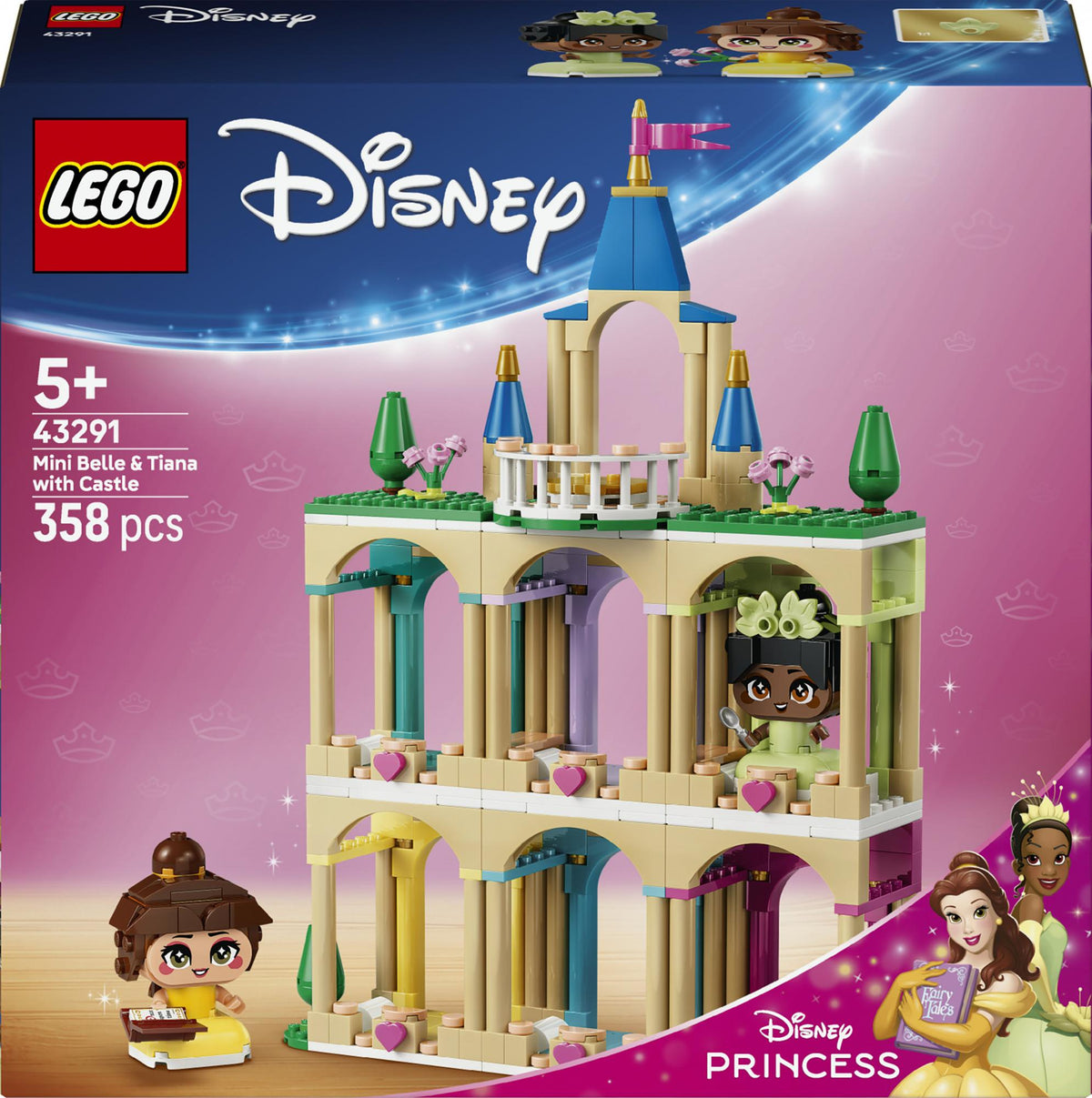 LEGO - Disney Princess - Mini Belle & Tiana with Castle (43291) LEGO