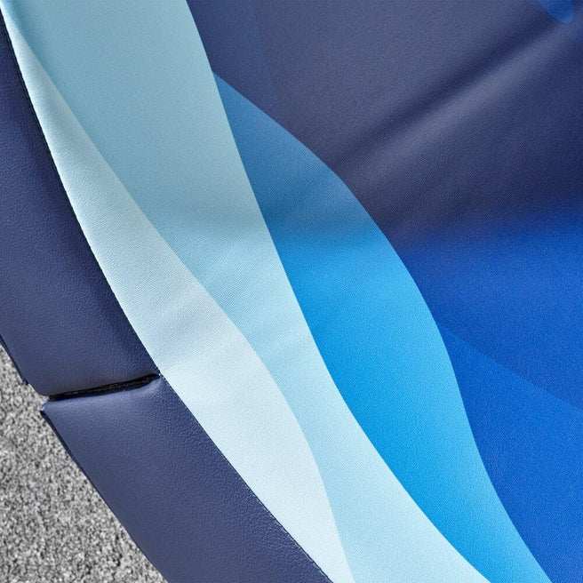 X- Rocker - Video Rocker Gaming Floor Chair - Lava Blue X-Rocker