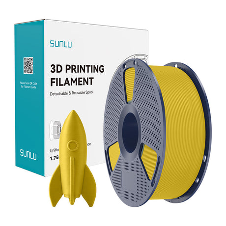 Sunlu PLA High-Speed filament – gul, 1,75 mm, 1 kg