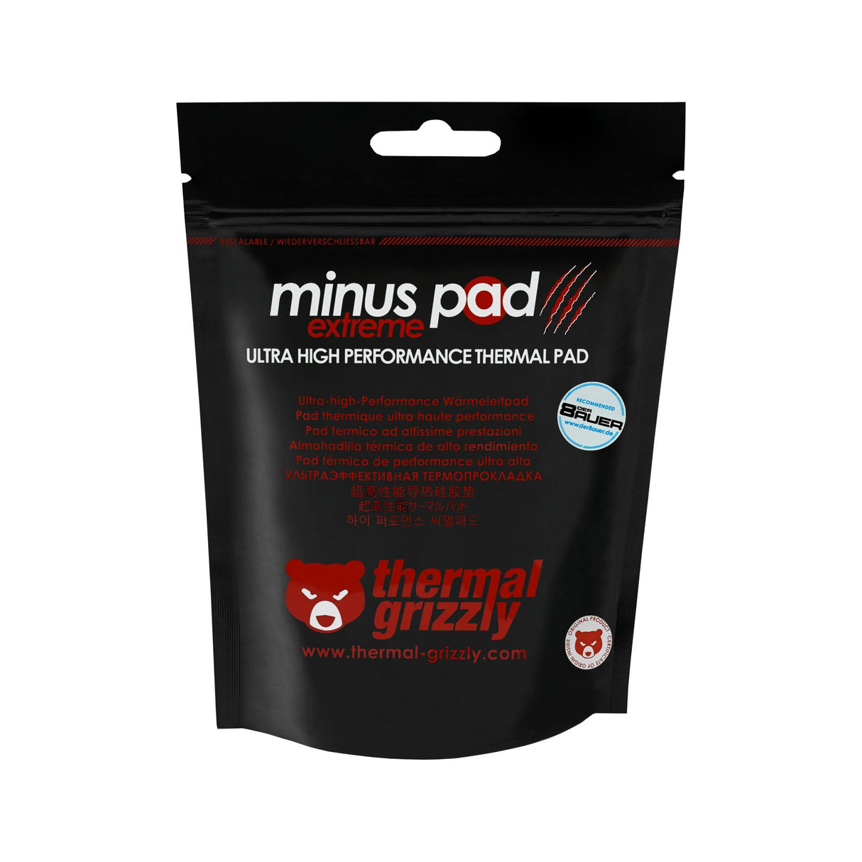 Thermal Grizzly Minus Pad Extreme - 120 X 20 X 2 mm Thermal Grizzly