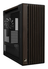 ASUS ProArt PA602 Wood Edition Modern Black - Tempered Glass Panel – set skråt forfra (vinkel 2)