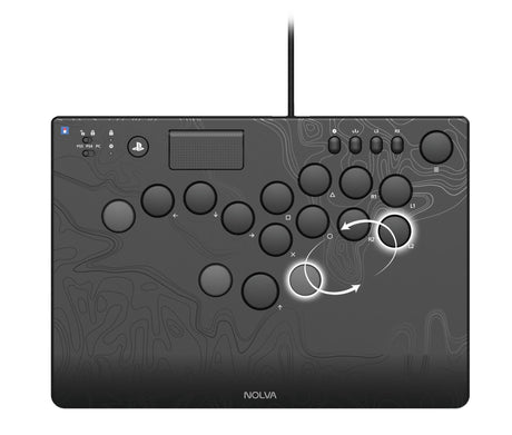 HORI - NOLVA Mechanical All-Button Arcade Controller - PlayStation 5 HORI