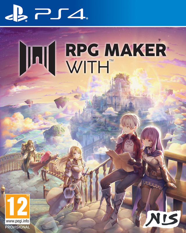 RPG MAKER WITH – PlayStation 4 – spilomslag
