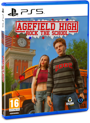 Agefield High: Rock the School – PlayStation 5 – spilomslag