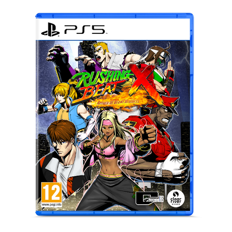 Rushing Beat: X Return of the Brawl Brothers – PlayStation 5 – spilomslag