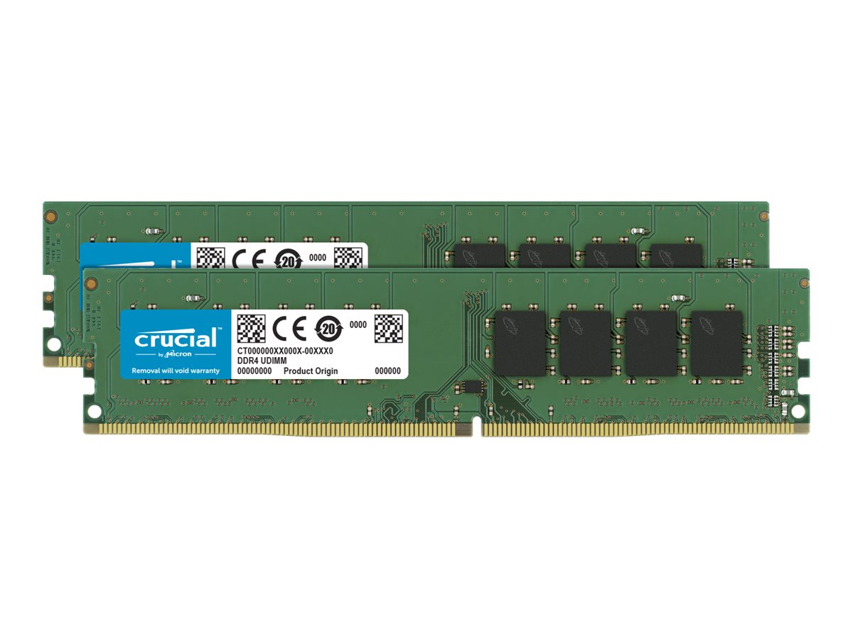 Crucial DDR4 32 GB Kit 3200 MHz CL22 Non-ECC 