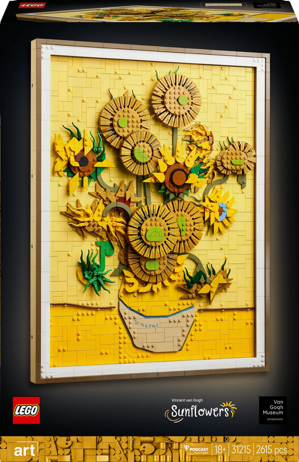 LEGO 31215 Kunst Vincent van Gogh - Sonnenblumen