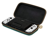 Nintendo Switch Game Traveler Deluxe Travel Case - Green Zelda Tears of the Kingdom Nacon