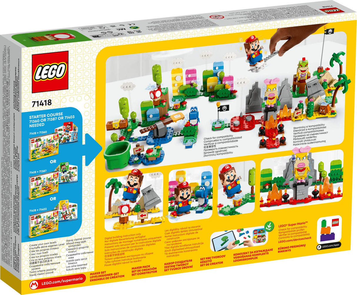 LEGO Super Mario 71418 Creativity Toolbox Maker Set LEGO