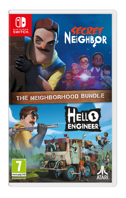 Secret Neighbor + Hello Engineer – The Neighborhood Bundle – emballage