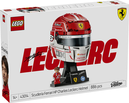 LEGO - Editions Formula 1 - Scuderia Ferrari HP Charles Leclerc Helmet (43014)